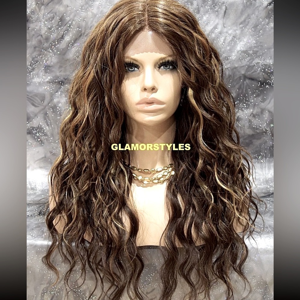 Lace front wig  human hair